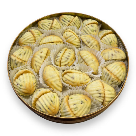 Arabic Sweet Semiramis Combination (Pistachio Ma'amoul) & (Walnut Ma'amoul) 500g - Memas Dessert