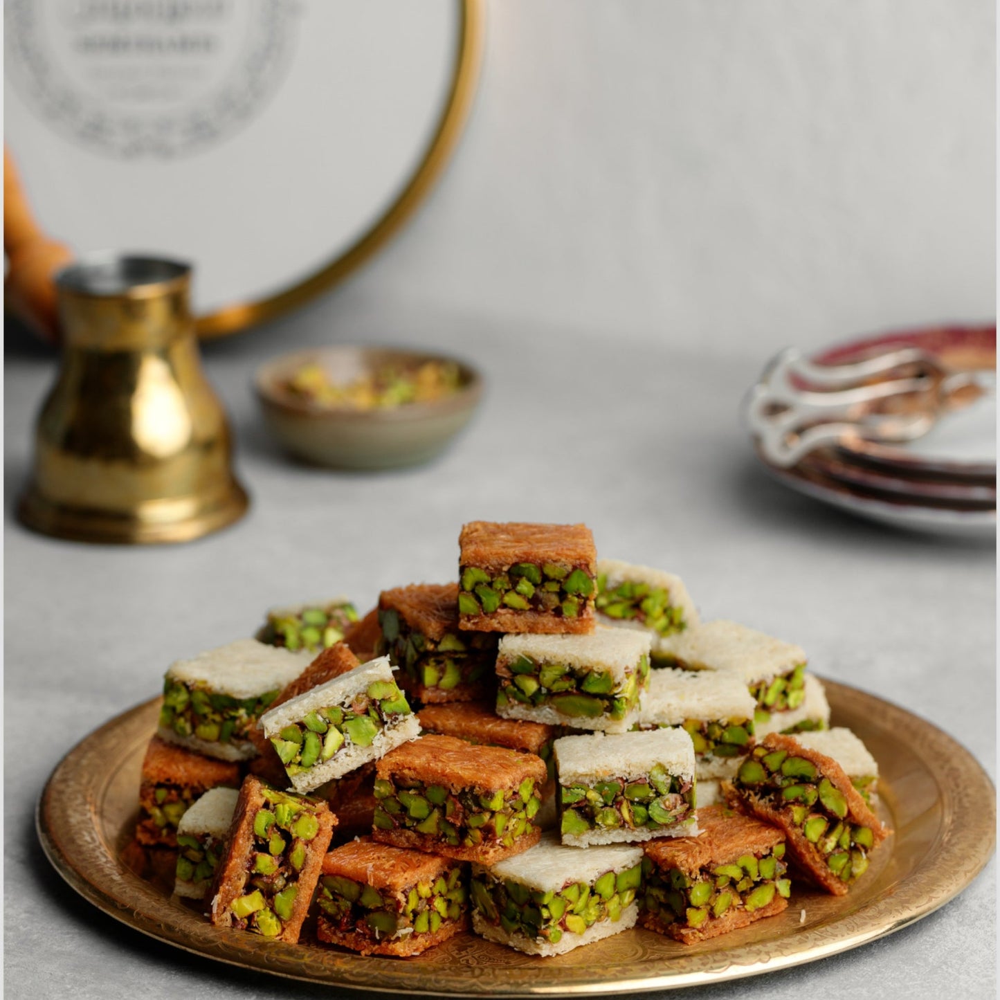 Arabic Sweet Semiramis Roasted and White Ballorieh 500g