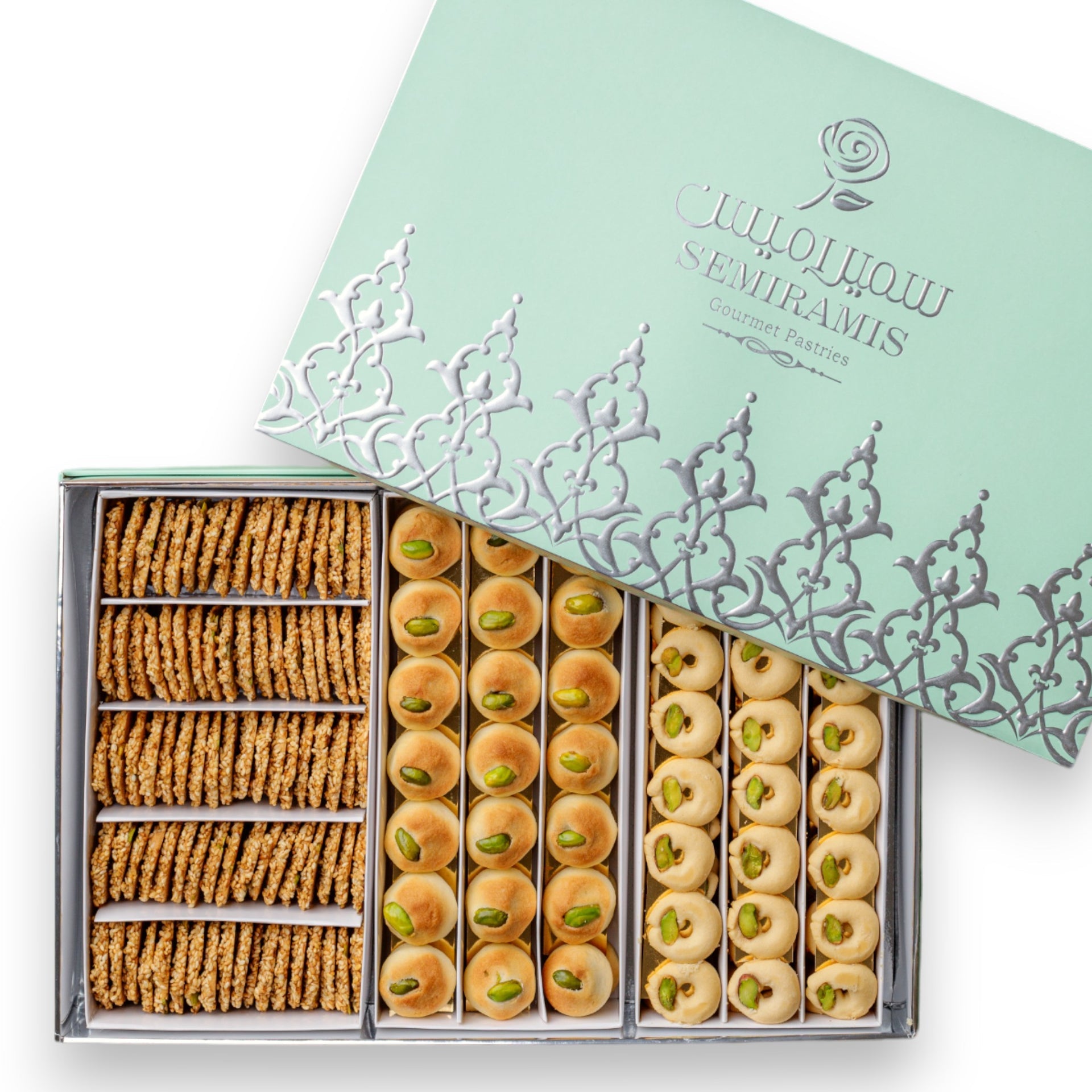 Arabic Sweet Semiramis Cookies (Assortment) 1000g - Memas Dessert