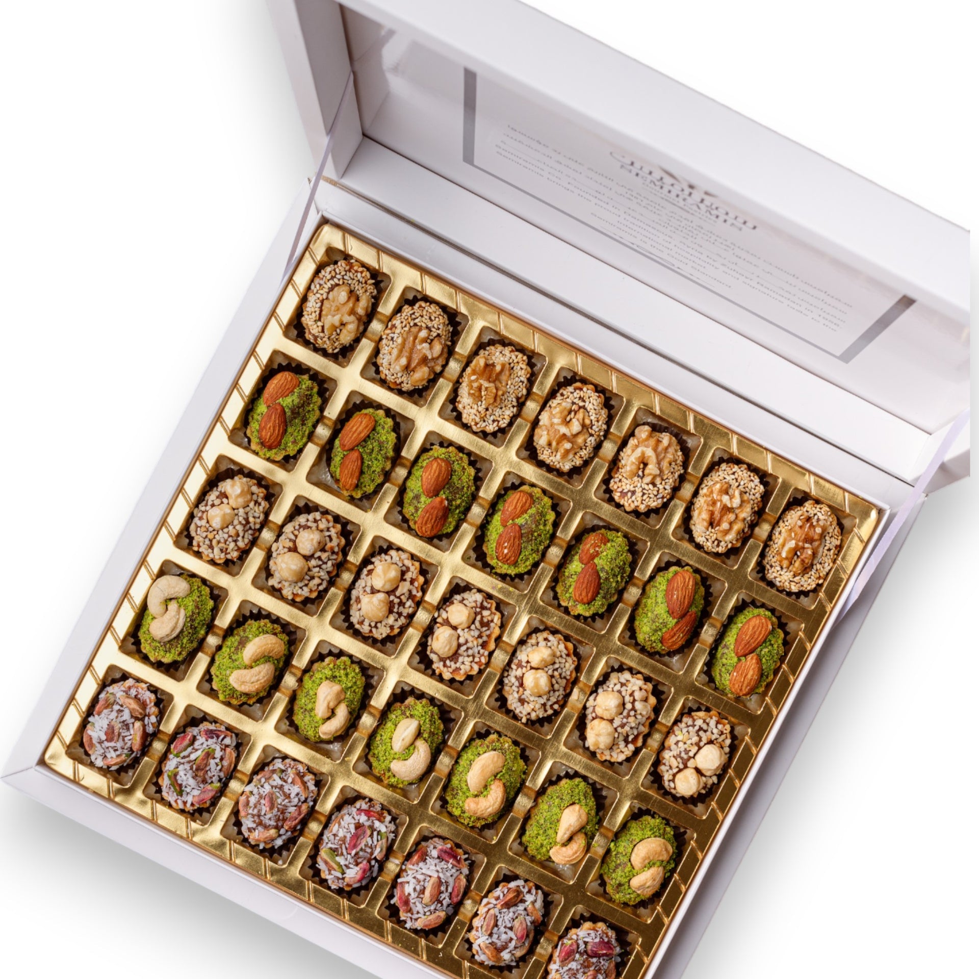 Arabic Sweet Semiramis Dates Topped Tarts 500g - Memas Dessert