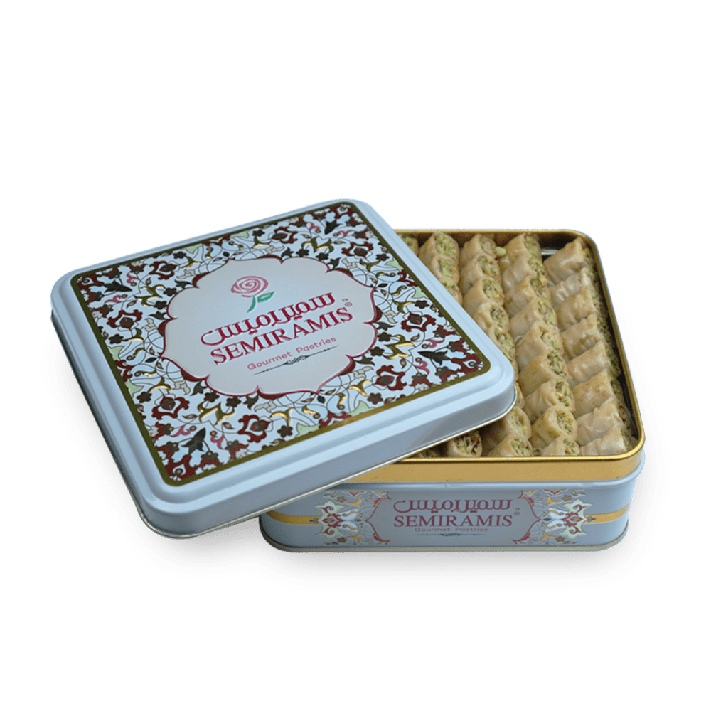 Arabic Sweet Semiramis Pistachios rolls 500g - Memas Dessert