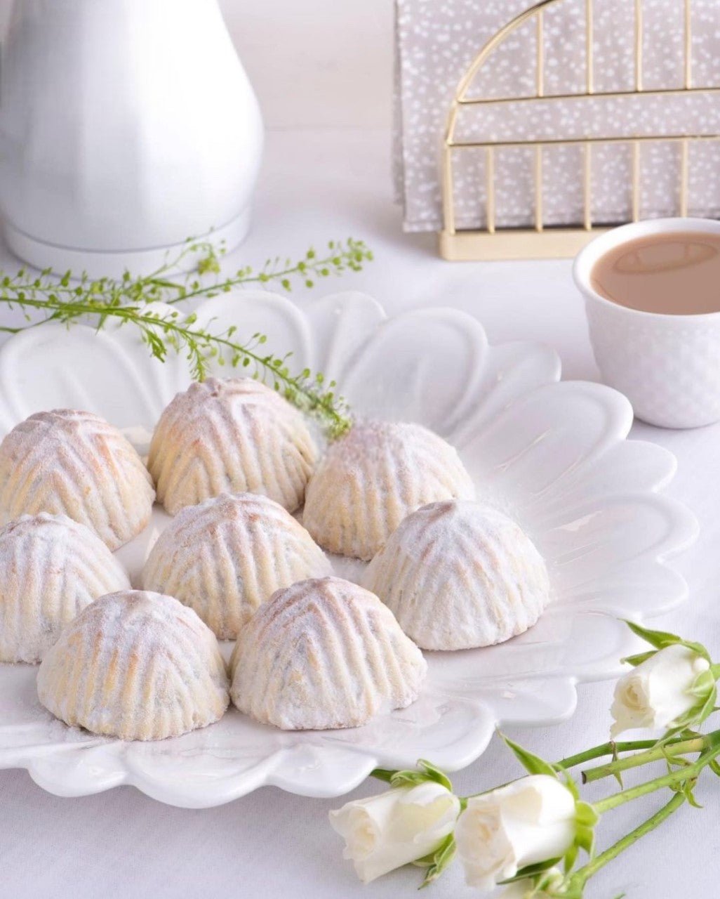 Filled Pistachio Cookies (Ma'amoul) Large size 750g - Memas Dessert