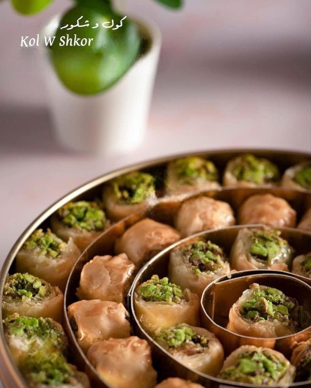 Arabic Sweet Semiramis Assorted Baklava Bites 500g - Memas Dessert